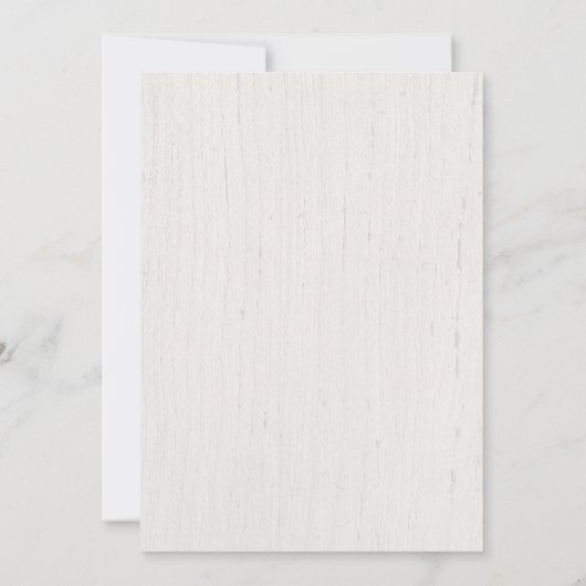 Rustikales Blattwerk fällt jedes Alter Erwachsenen Einladung (Rückseite)