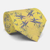 Rustikales Blau und Gelb Krawatte (Gerollt)