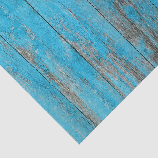 rustikales blaues Holz Seidenpapier (Ausschnitt)