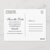 Rustikales blaues Holz und blühende Lichter stehen Postkarte (Rückseite)