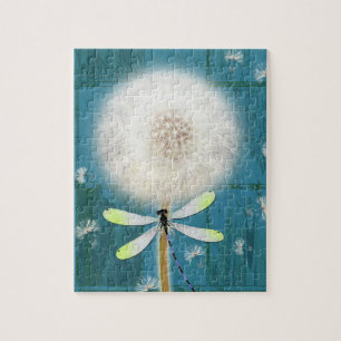 Rustikales blaues Scheunenholz der Puzzle