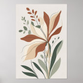 Rustikales Blossom Poster (Vorne)