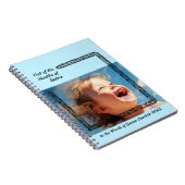 Rustikales Blue Baby Book Notizblock (Rechte Seite)
