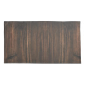 Rustikales Blue Butterfly Pillow Case Kissenbezug (Rückseite-Links)