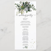 Rustikales Blue Gum Eucalyptus Flat Program Programm (Rückseite)