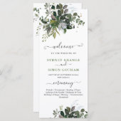 Rustikales Blue Gum Eucalyptus Flat Program Programm (Vorne/Hinten)