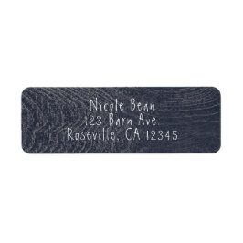 Rustikales Blue Wood Grain Minimal Modernes Barn H