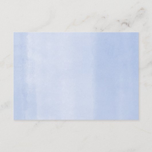 Rustikales Blumenbuch Kinderdusche Begleitkarte (Rückseite)