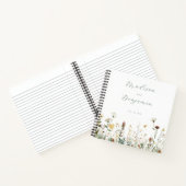 Rustikales Blumenbuch Notizblock (Innenseite)