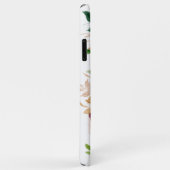 Rustikales, blumenfarbenes Aquarellgold mit Monogr Case-Mate iPhone Hülle (Hinten/Rechts)