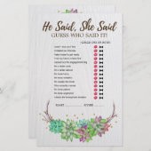 Rustikales Blumengeschmack finden Sie das Gast-Spi (Vorne/Hinten)