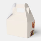 Rustikales Blumengestein | Hochzeit Geschenkschachtel (Rückseite)