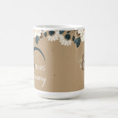 Rustikales Blumenjubiläum Kaffeetasse (Mittel)