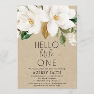 Rustikales Blumenschlecken und sehen, fallen Kraft Einladung