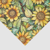 Rustikales Blumenzapier - 10lb, 17"x23" Seidenpapier (Detail)