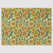 Rustikales Blumenzapier - 10lb, 17"x23" Seidenpapier (Vorderseite)
