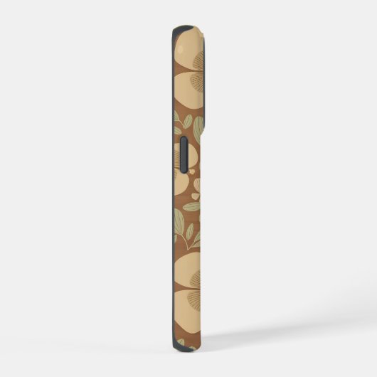 Rustikales Blumenzauber iPhone Hülle (Rechte Seite)