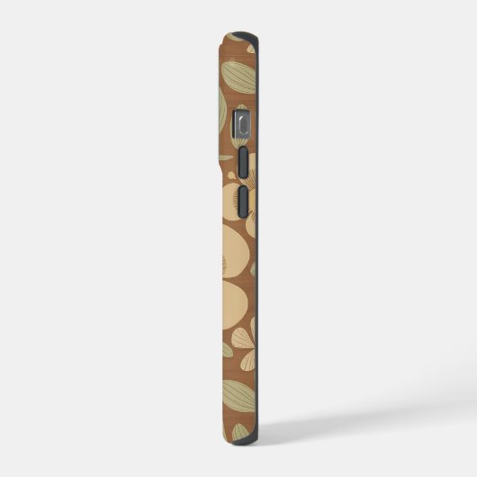 Rustikales Blumenzauber iPhone Hülle (Linke Seite)