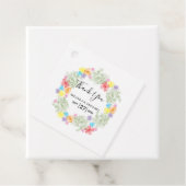 Rustikales Blumenzaubergeschenk Geschenkanhänger (Beispiel)