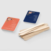 Rustikales Blumenzwiebelprogramm Handfan Fächer (Non-assembled)