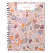 Rustikales Blut - Charming Floral Journal Notizblock (Vorderseite)