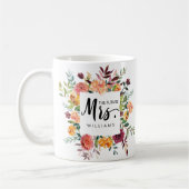 Rustikales Blut | WEDING THE future MRS. Typografy Kaffeetasse (Links)