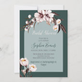 Rustikales Bohemisches Brautparty Einladung (Vorderseite)