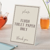 Rustikales Bohemisches Weizenbad Septic Counter Ze Sockelschild (In Situ)