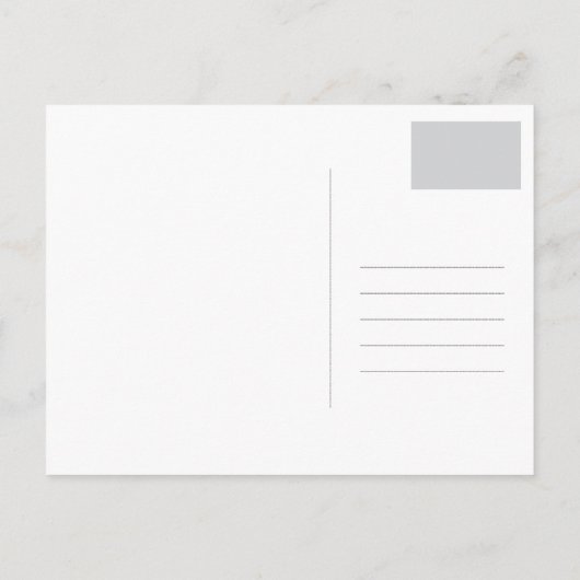 Rustikales Boho Blume Wreath Foto Save the Date Ankündigungspostkarte (Rückseite)