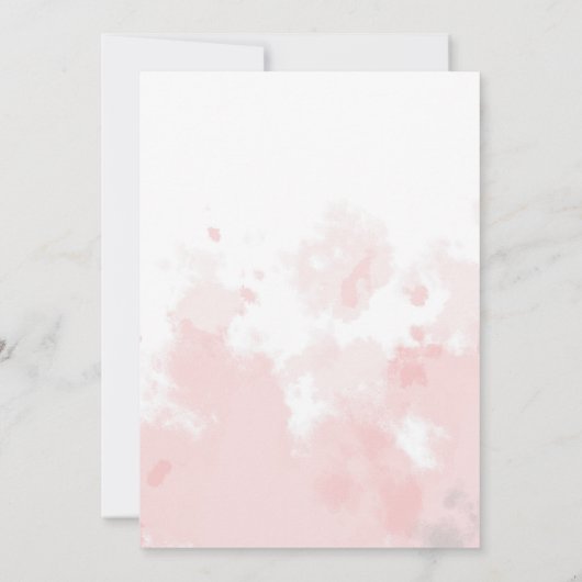 Rustikales Boho Botanical Wreath Foto Wedding Save The Date (Rückseite)