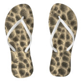 Rustikales Boho Pattern Badesandalen (Fußbett)
