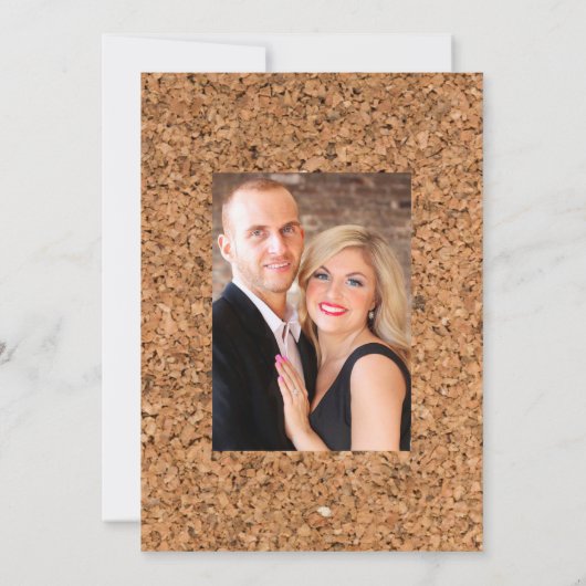 Rustikales Boho Pflaume Roter Wein Verkostung Hoch Save The Date (Rückseite)