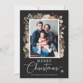 Rustikales Boho Weihnachten (Vorderseite)