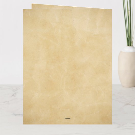 Rustikales bohobisches Blumengesteck Dankeskarte (Rückseite)