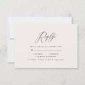 Rustikales Bordeaux Blumenblättriger Junggesellena RSVP Karte (Rückseite)