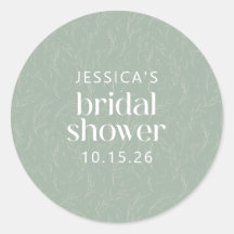 Rustikales botanisches Brautparty