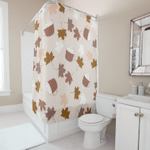 Rustikales Botanisches Kürbisgewürzmuster