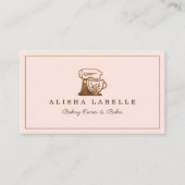 Rustikales Brauerei-Ständer Mischpult Logo Visitenkarte (Vorderseite)