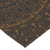 Rustikales Braun Mandala mit Western Charm Großer Tischläufer (Ecke)