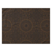 Rustikales Braun Mandala mit Western Charm Tischdecke (Vorderseite (Horizontal))