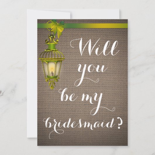 Rustikales Braunbraunes Brettermuster Einladung (Vorderseite)