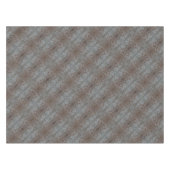 Rustikales braunes Western-Landledermuster Tischdecke (Vorderseite (Horizontal))