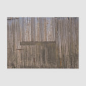 Rustikales Braunholz Seidenpapier (Vorderseite)