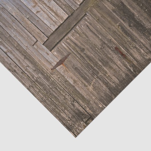 Rustikales Braunholz Seidenpapier (Ausschnitt)