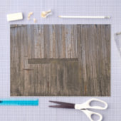 Rustikales Braunholz Seidenpapier (Handwerk)