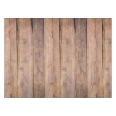 Rustikales Braunholz Tischdecke (Vorderseite (Horizontal))