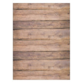 Rustikales Braunholz Tischdecke (Vorderseite)