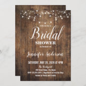 Rustikales Brautparty (Vorne/Hinten)