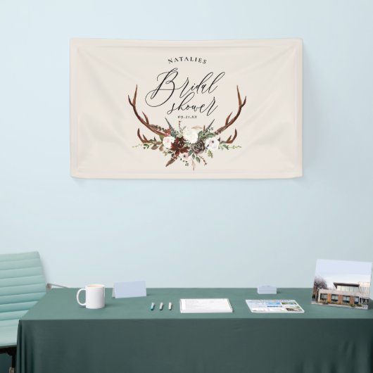 Rustikales Brautparty Banner (Messeveranstaltung)