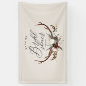 Rustikales Brautparty Banner (Vertikal)